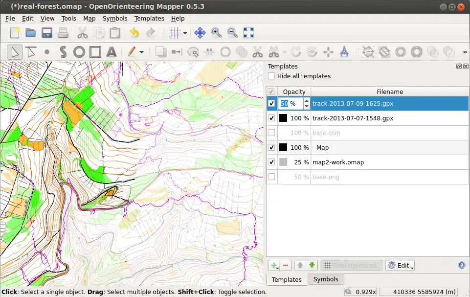Download web tool or web app OpenOrienteering to run in Windows online over Linux online
