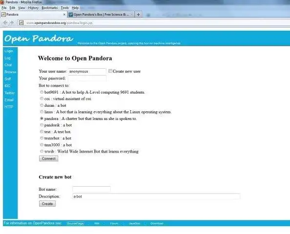 Download webtool of webapp Open Pandoras Box