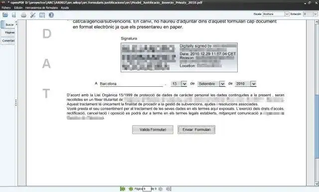 Descarga la herramienta web o la aplicación web openPDF