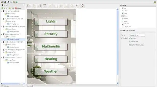 Descargue la herramienta web o la aplicación web OpenRemote