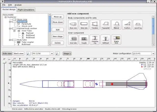 ابزار وب یا برنامه وب OpenRocket را دانلود کنید