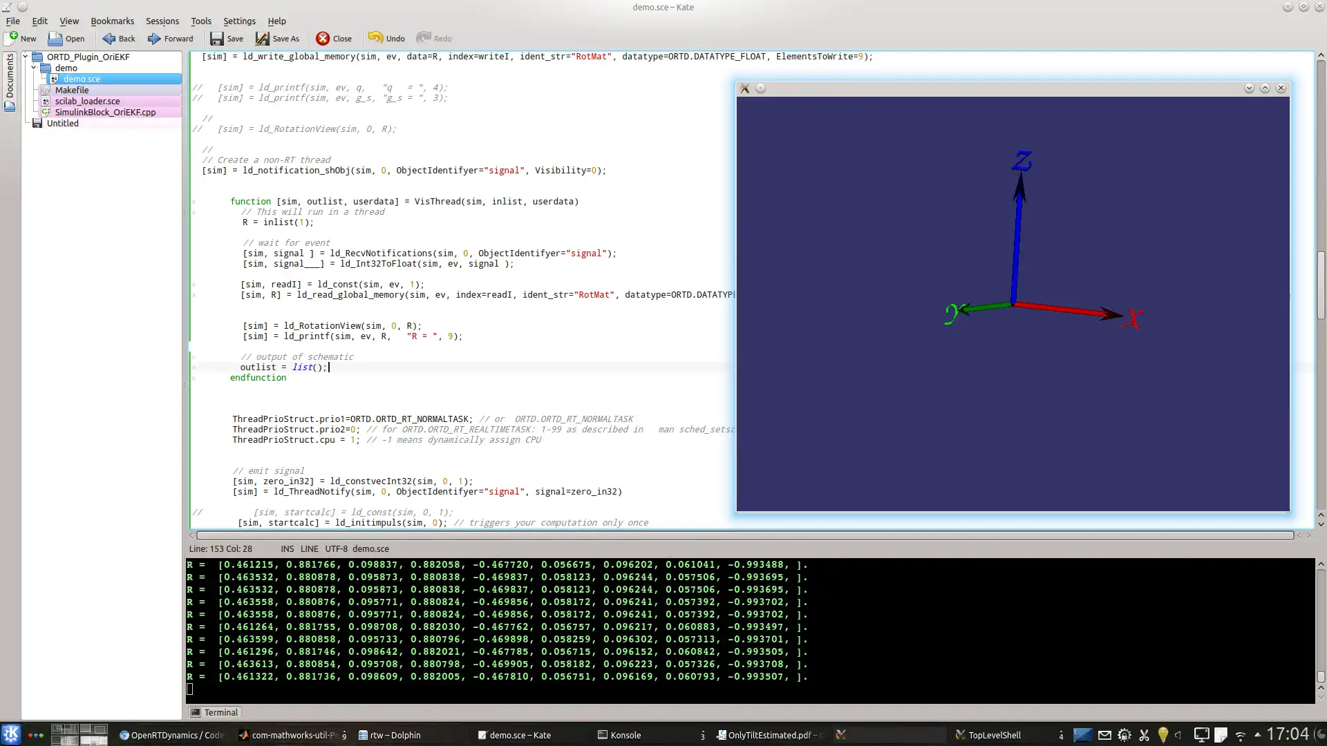 ดาวน์โหลดเครื่องมือเว็บหรือเว็บแอป OpenRTDynamics เพื่อทำงานใน Linux ออนไลน์