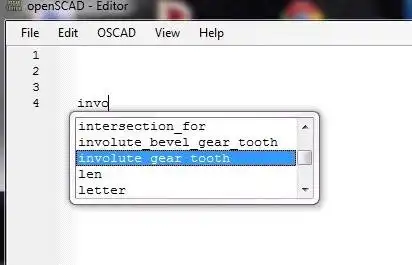 قم بتنزيل أداة الويب أو تطبيق الويب openSCAD Editor