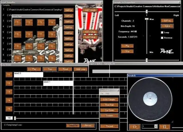 Download web tool or web app OpenSebJ - Realtime Audio Sample Mixing