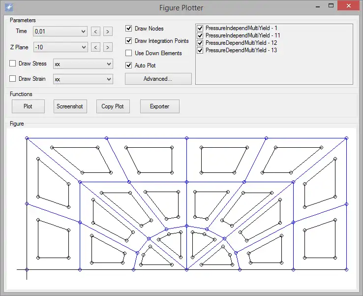 Download web tool or web app OpenSeesGUI