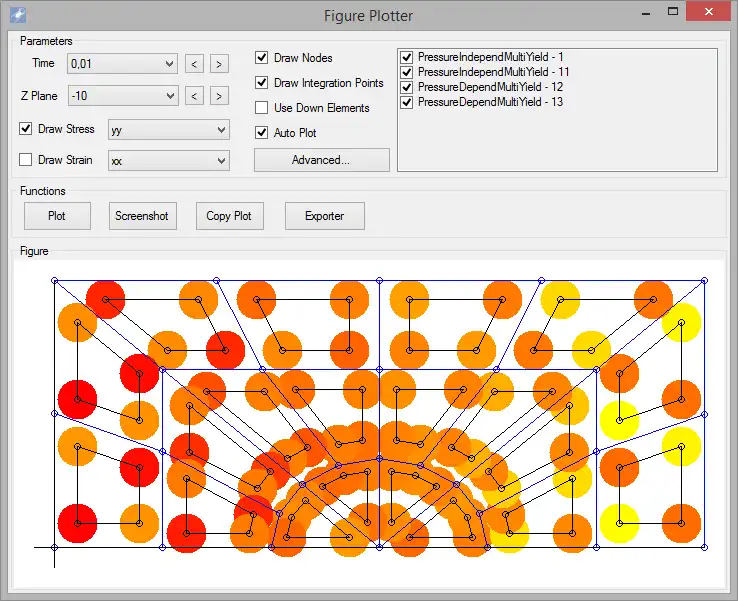 Download web tool or web app OpenSeesGUI