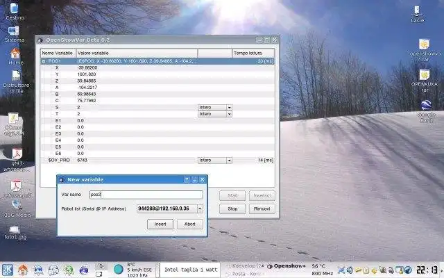 Muat turun alat web atau aplikasi web openshowvar