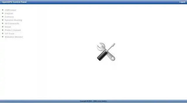 Download web tool or web app Opensips Control Panel