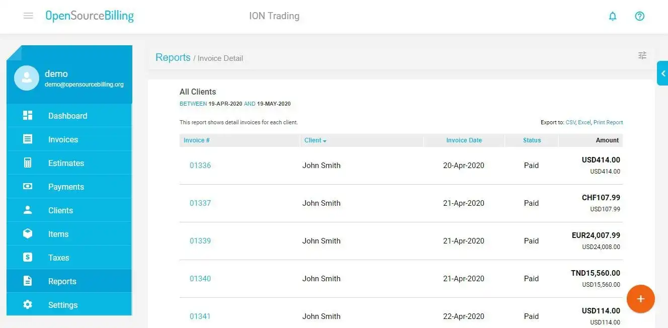 Download web tool or web app OpenSourceBilling