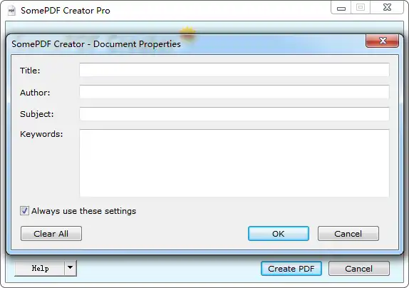 Descărcați instrumentul web sau aplicația web Open Source PDF Creator cu VC++
