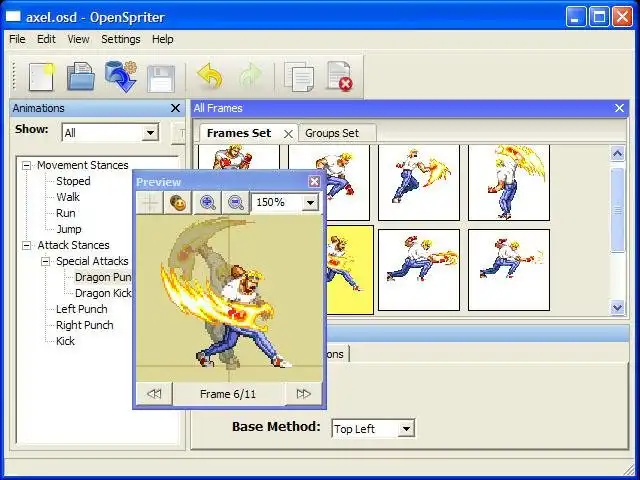 Download webtool of webapp OpenSpriter