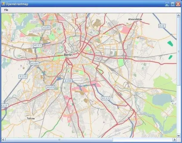 下载网络工具或网络应用程序 Openstreetmap 客户端