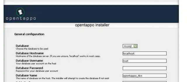 Download web tool or web app opentappo