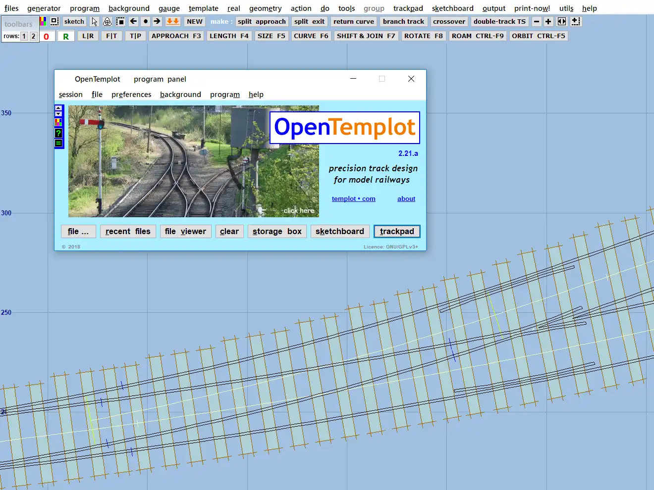 Download web tool or web app OpenTemplot