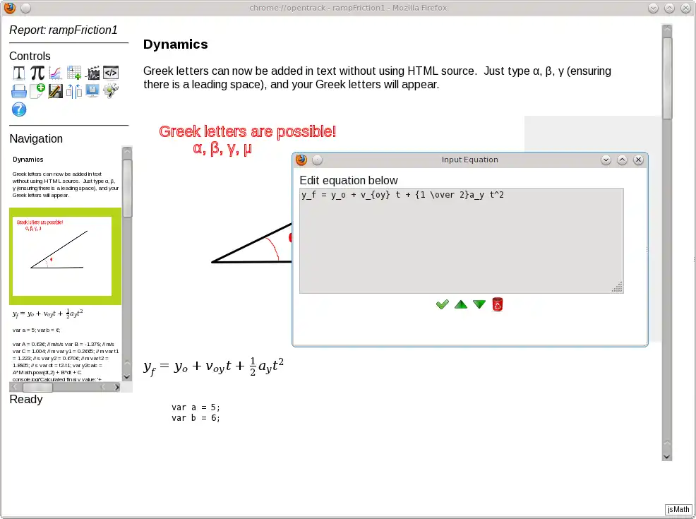 Download web tool or web app OpenTrack