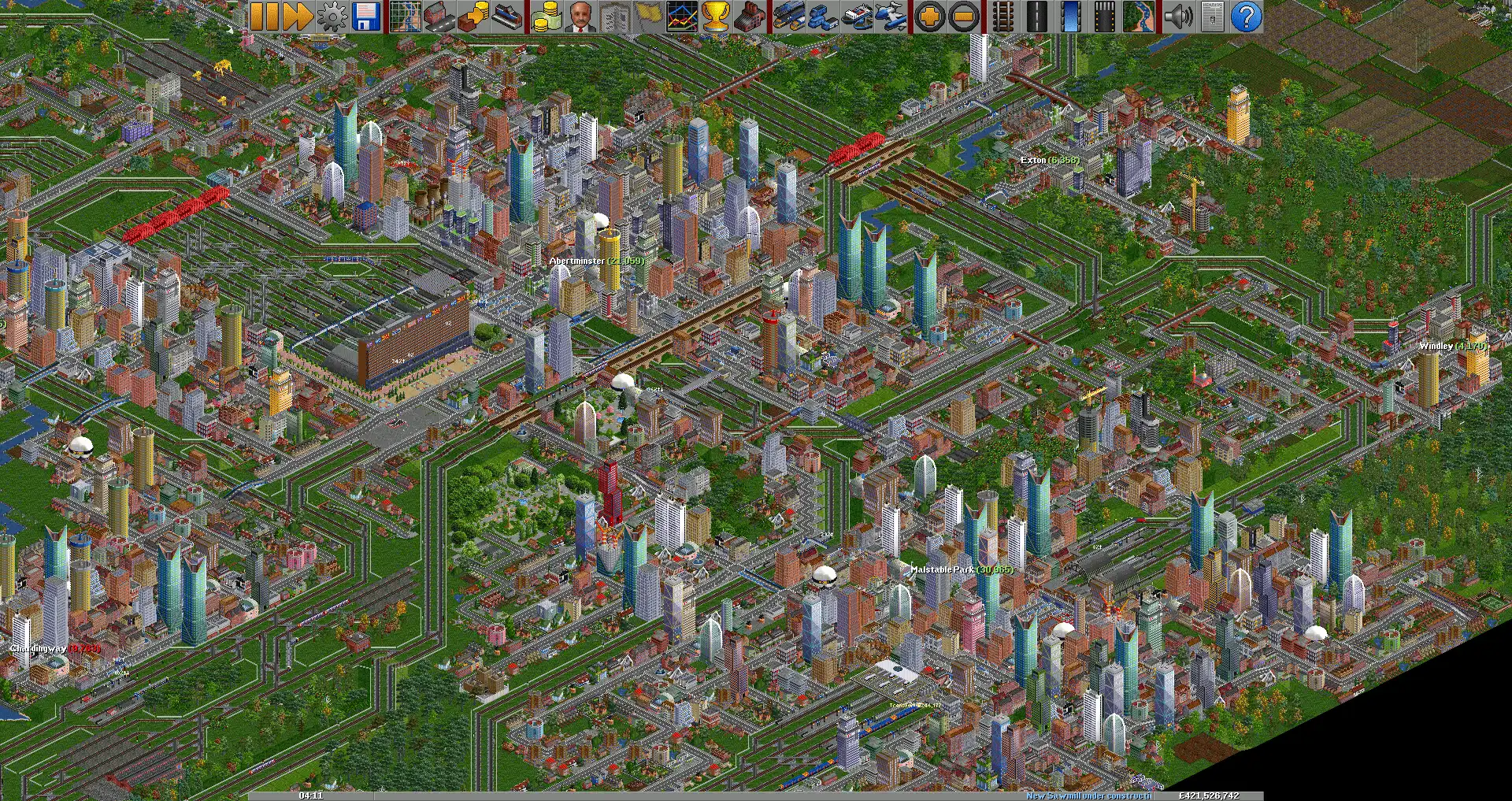 قم بتنزيل أداة الويب أو تطبيق الويب OpenTTD