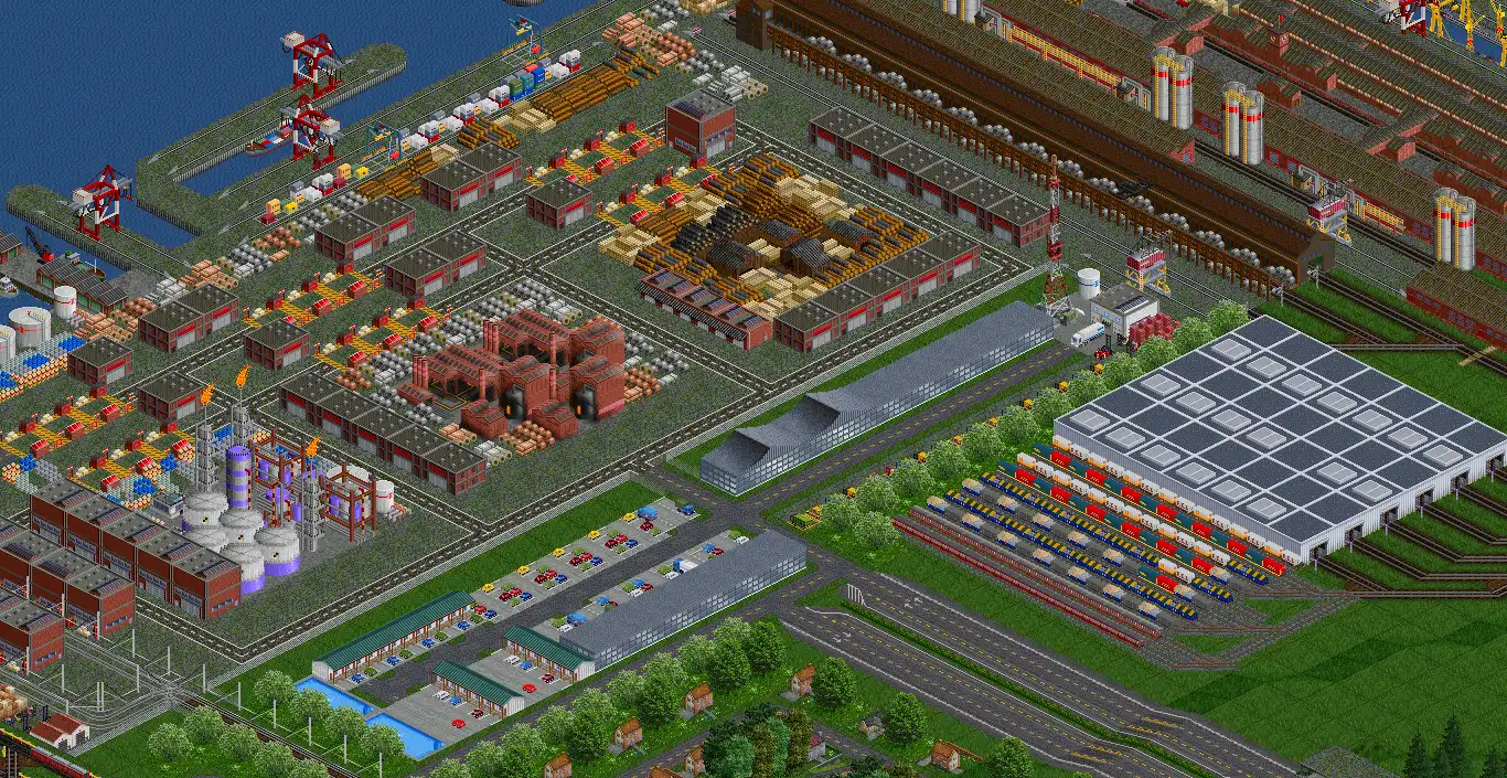 Download web tool or web app OpenTTD to run in Windows online over Linux online