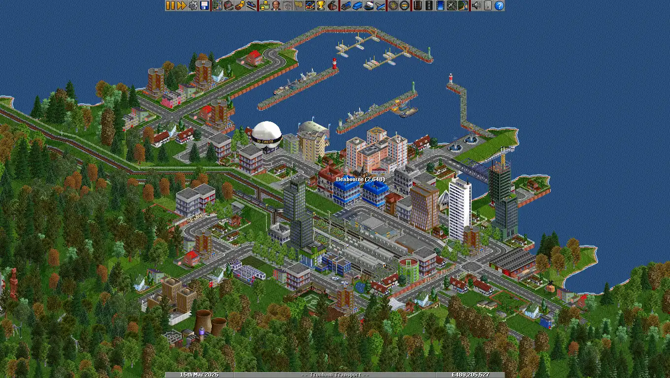 Download web tool or web app OpenTTD to run in Windows online over Linux online