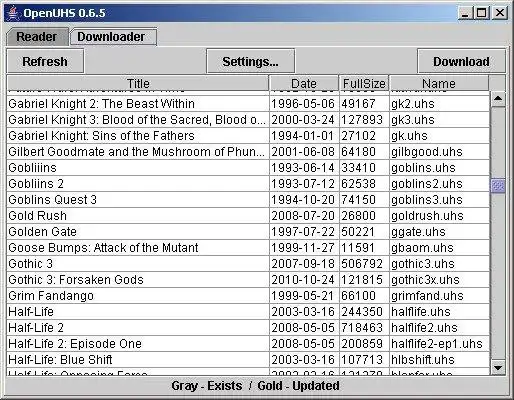 Download web tool or web app OpenUHS to run in Linux online