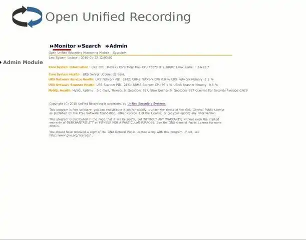 ດາວໂຫຼດເຄື່ອງມືເວັບ ຫຼືແອັບເວັບເປີດ Unified Recording