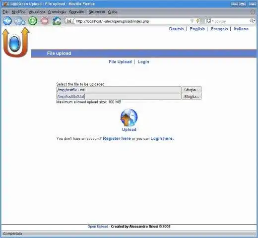 Download web tool or web app Open Upload