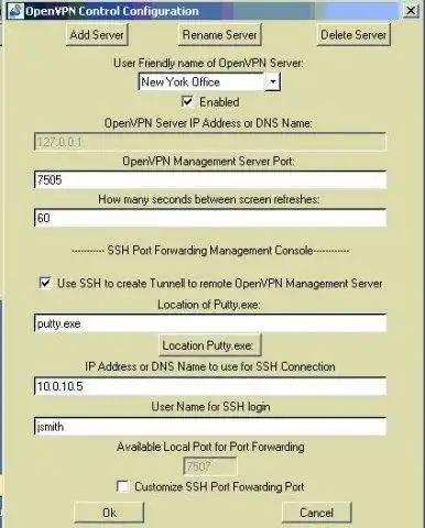 Download web tool or web app OpenVPN Control