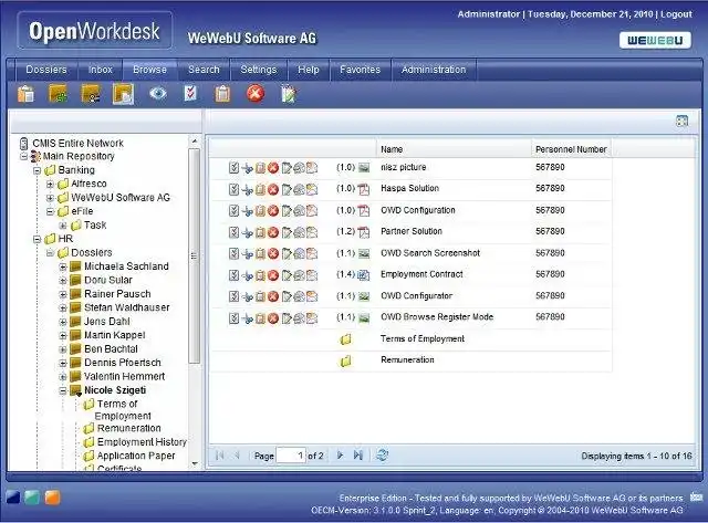 Download web tool or web app OpenWorkdesk