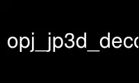 Run opj_jp3d_decompress in OnWorks free hosting provider over Ubuntu Online, Fedora Online, Windows online emulator or MAC OS online emulator