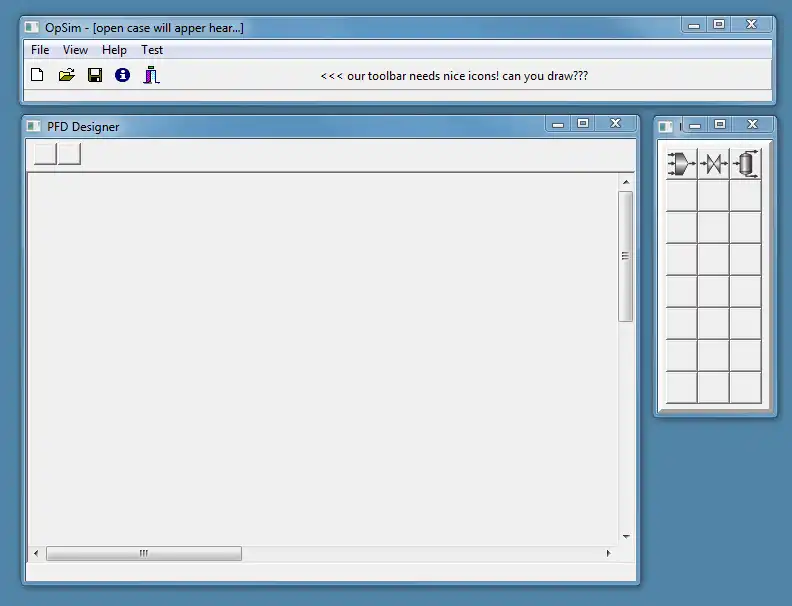 Mag-download ng web tool o web app OpSim - Open Source Process Simulator upang tumakbo sa Linux online