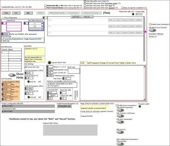 Download web tool or web app Optical Tweezers Control to run in Linux online