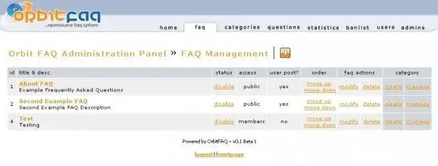 웹 도구 또는 웹 앱 다운로드 Orbit FAQ