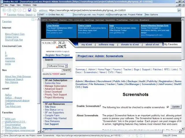 Download web tool or web app Oridea Nex Browser