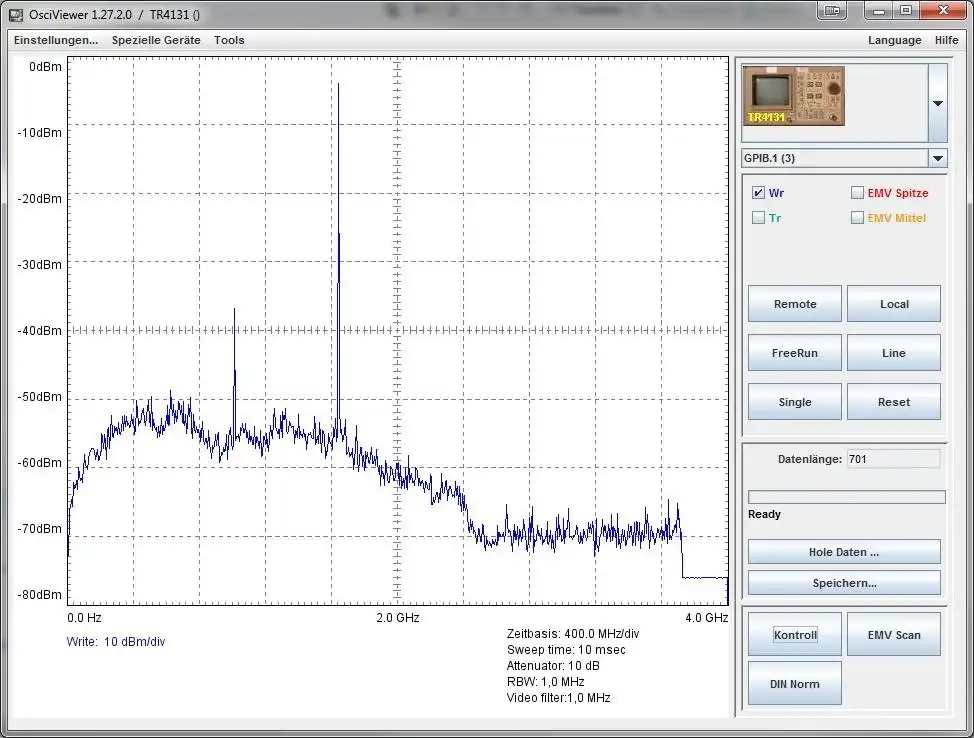 قم بتنزيل أداة الويب أو تطبيق الويب OsciViewer