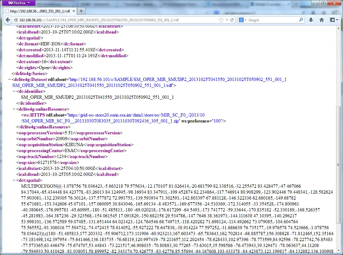 Download web tool or web app OSGC - OpenSource Geospatial Catalogue to run in Linux online