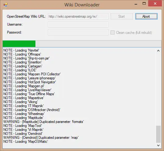 Download web tool or web app OSM Software Catalog