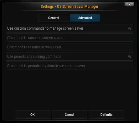 Download web tool or web app OS Screen Saver Manager