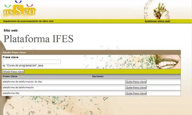 Descargue la herramienta web o la aplicación web osSeo