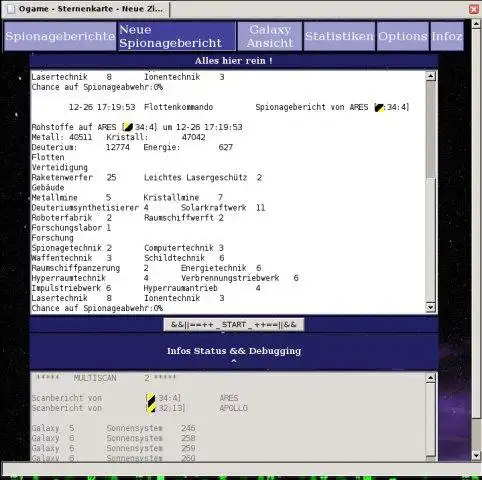 Download web tool or web app oSternenkarte to run in Linux online