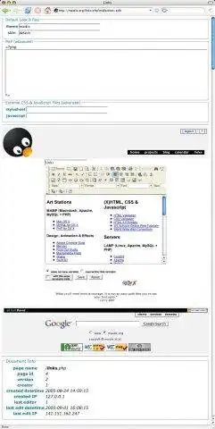 Завантажте веб-інструмент або веб-додаток osWiki CMS