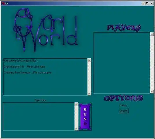 Muat turun alat web atau aplikasi web OurWorld RolePlaying Game untuk dijalankan dalam Windows dalam talian melalui Linux dalam talian