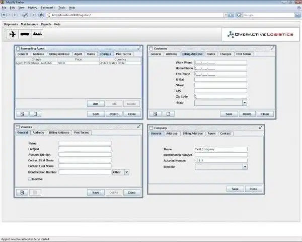 Descargue la herramienta web o la aplicación web Overactive Logistics