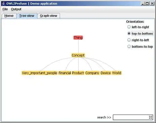 Download web tool or web app OWL2Prefuse