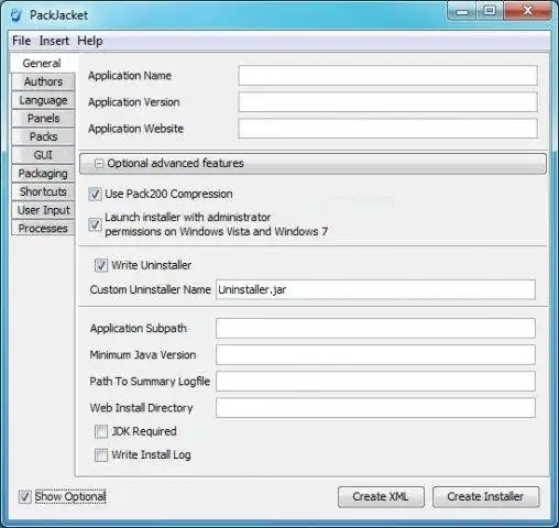 Download web tool or web app PackJacket