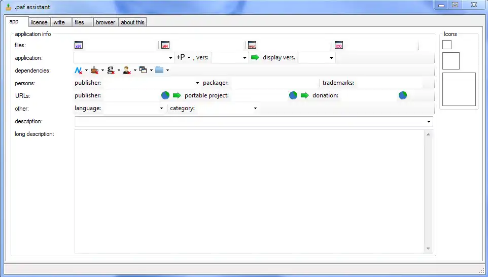Download web tool or web app paf assistant