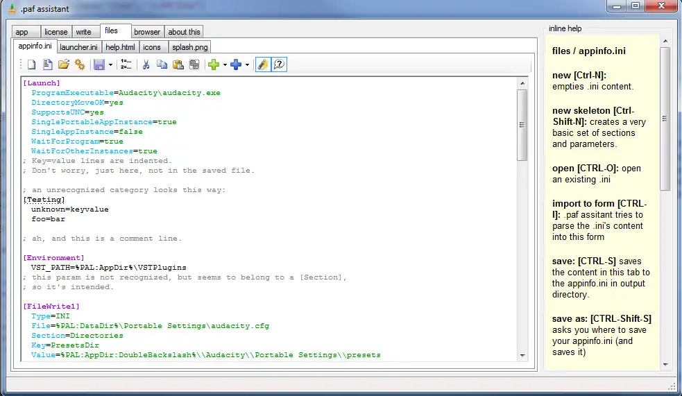 Download web tool or web app paf assistant