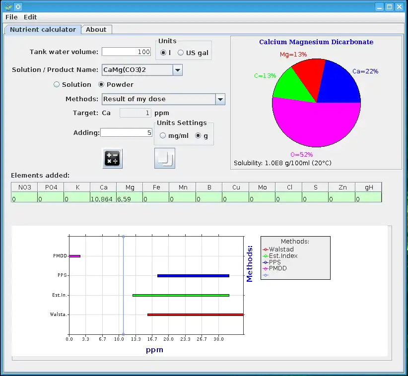 Scarica lo strumento web o l'app web pafcalc