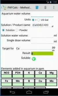 Download web tool or web app pafcalc