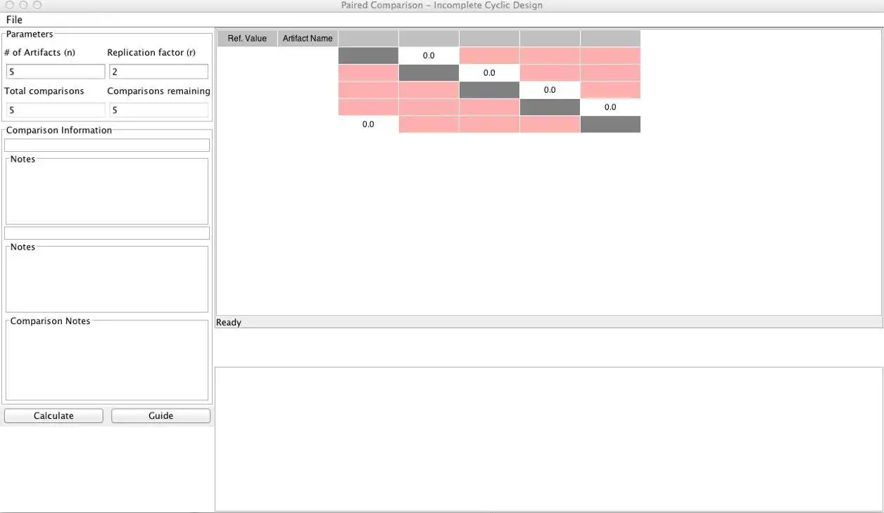 Download web tool or web app PairedComparison