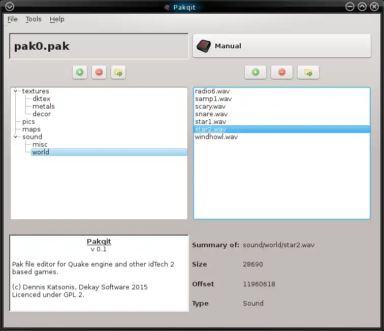 Завантажте веб-інструмент або веб-програму Pakqit для роботи в Windows онлайн через Linux онлайн