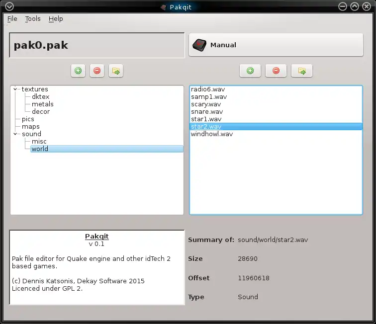 Download web tool or web app Pakqit to run in Windows online over Linux online